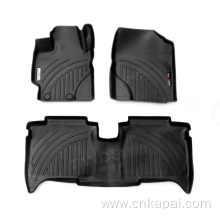 TPV rubber car rugs for TOYOTA VIOS